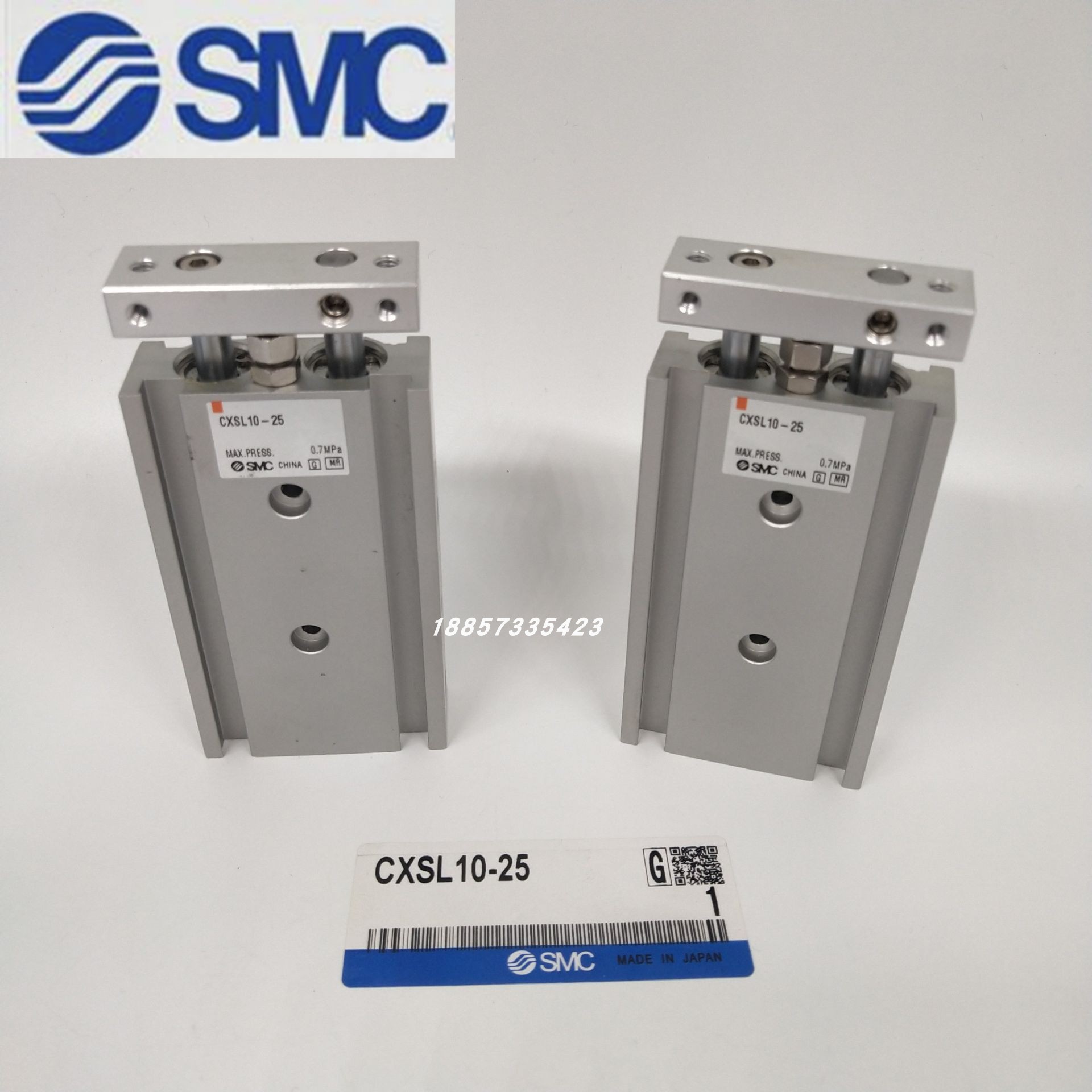 Brand new original Japanese SMC Dual Axis cylinder CXSL CXSM10-60 70 75100125150