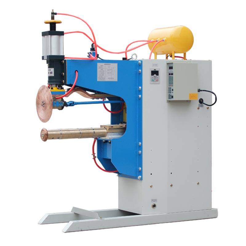 Supply small AC pulse roller welding machine automatic water tower oil drum oil tank ring seam welding machine all copper roller welding machine