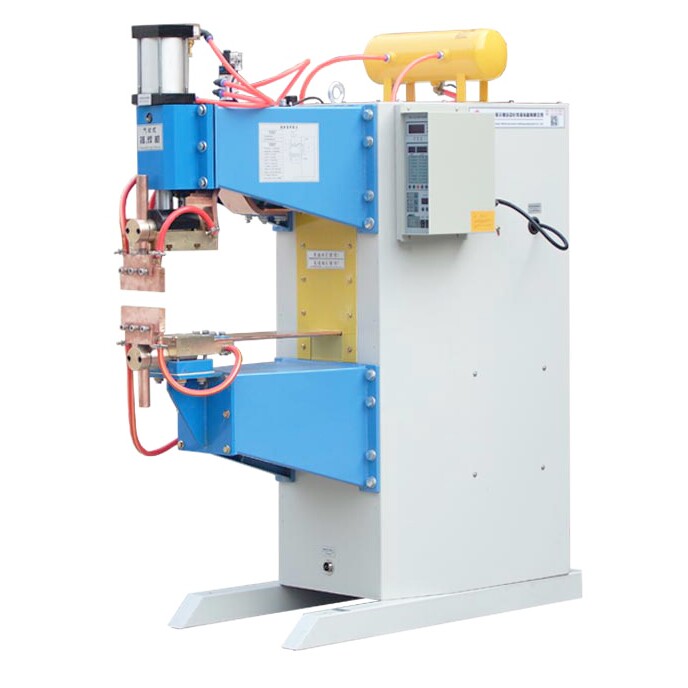 Supply pneumatic type stainless steel wire mesh grate welding machine Automatic steel wire butt welding machine AC pulse resistance welding