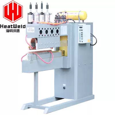 Supply pneumatic multi-head touch welding machine spot welding machine row welding machine AC touch welding machine steel wire welding net machine net row welding