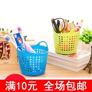 thùng nhựa đựng quần áo YS cần thiết hàng ngày mới vòng tròn nhỏ mảnh vỡ lưới lưu trữ màu xanh giỏ - Trang chủ hộp nhựa nắp nhôm
