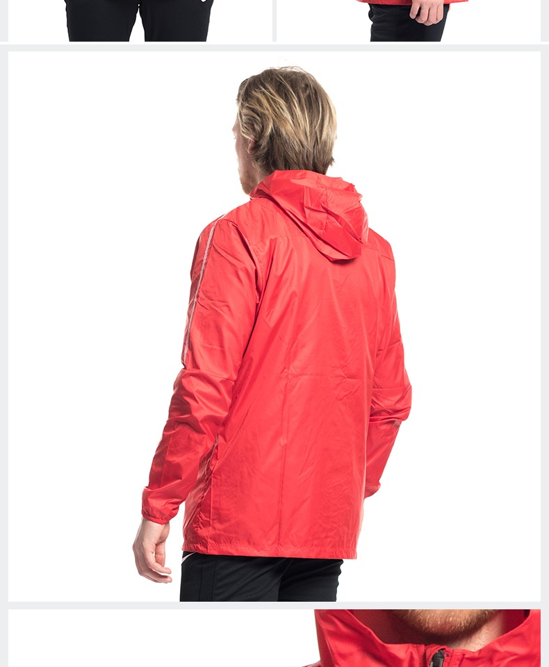 Nike Nike Sports Jacket Men Team Sideline Mùa xuân và mùa thu Gió và mưa Huấn luyện bóng đá - Áo khoác thể thao / áo khoác áo gió thể thao