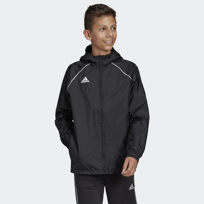 Áo khoác Adidas nam CORE18 RN JKT thanh niên áo khoác đi mưa giản dị mới - Áo khoác thể thao / áo khoác