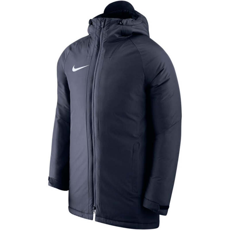 Quần áo cotton Nike Học viện 18 Bóng đá kéo dài mùa thu đông - Quần áo độn bông thể thao áo phao nam mũ lông