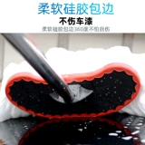 Прицеп, швабра, мягкая телескопическая безвредная гигиеническая щетка для автомобиля