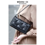 Ретро кожаная небольшая дизайнерская плетеная сумка на одно плечо, сумка для телефона, китайский стиль, премиум класс