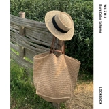 Небольшая дизайнерская пляжная вместительная и большая сумка на одно плечо для отдыха