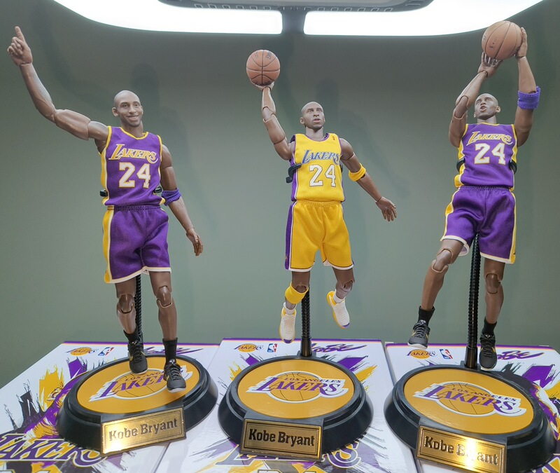 Nba Kobe Bryant Basketball Fully Articulated Action Figure 1/9 Black Mamba Lakers No. 24 Karoy Toys Gift for Boys