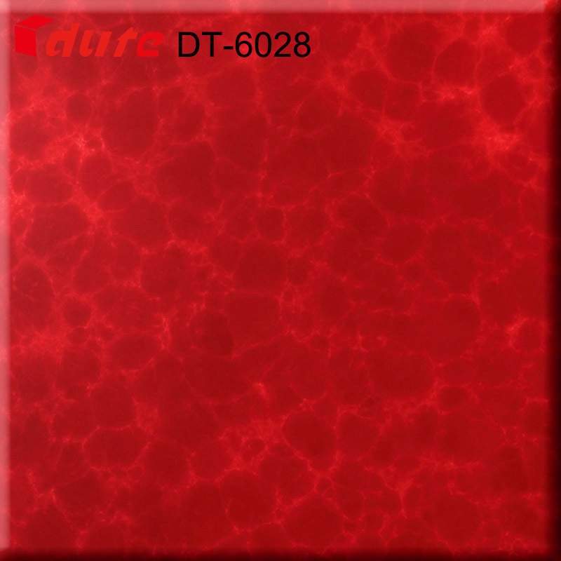 Red translucent stone Translucent board Translucent marble pieces Red marble bath center TKV special decorative materials Suspended ceiling