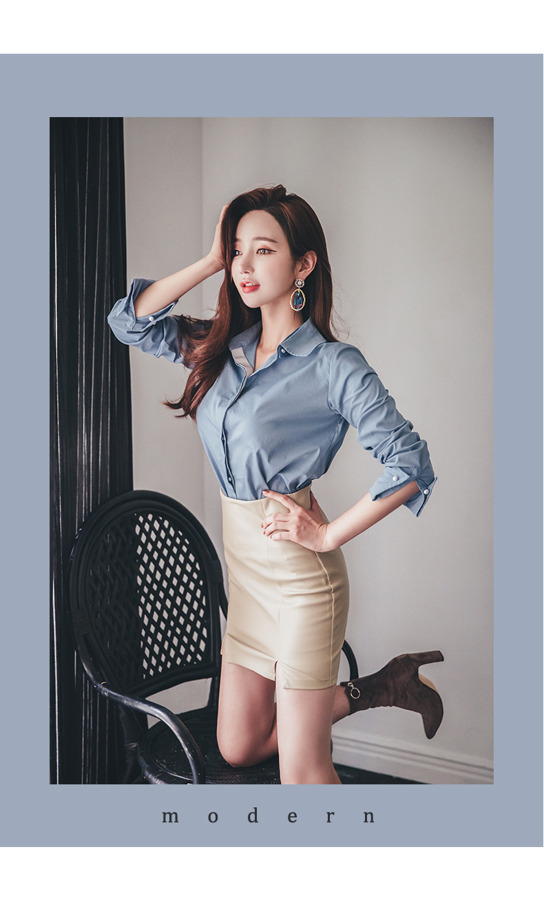 Nhạc cụ chuyên nghiệp pu túi da hông váy nữ 2019 xuân hè mới Hàn Quốc phiên bản cao eo thon thon dáng điệu hoang dã - Váy chân váy caro dài qua gối