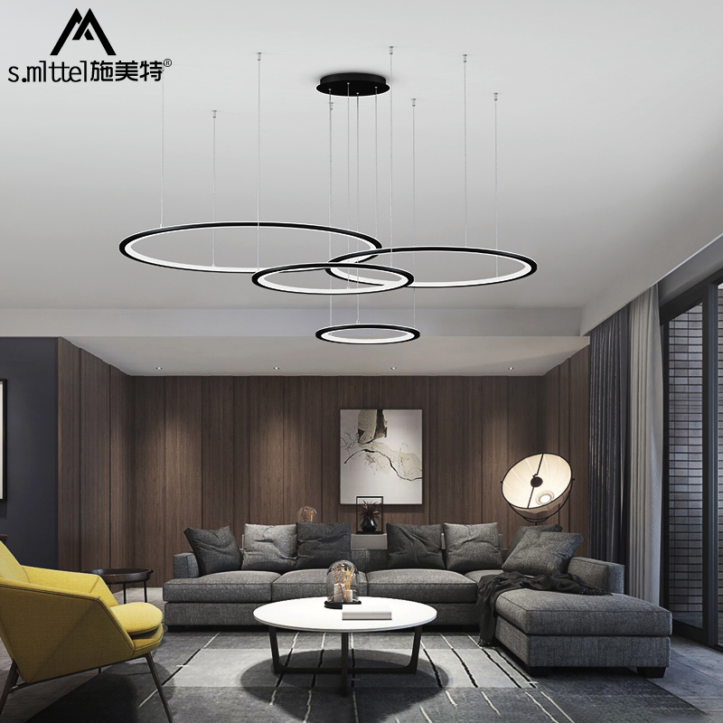 Chandelia Modern Minimalist Atmosphere Home Creative LED Living Room Light Personality Cozy Bedroom Dining Room Lamp Nordic Luminaire