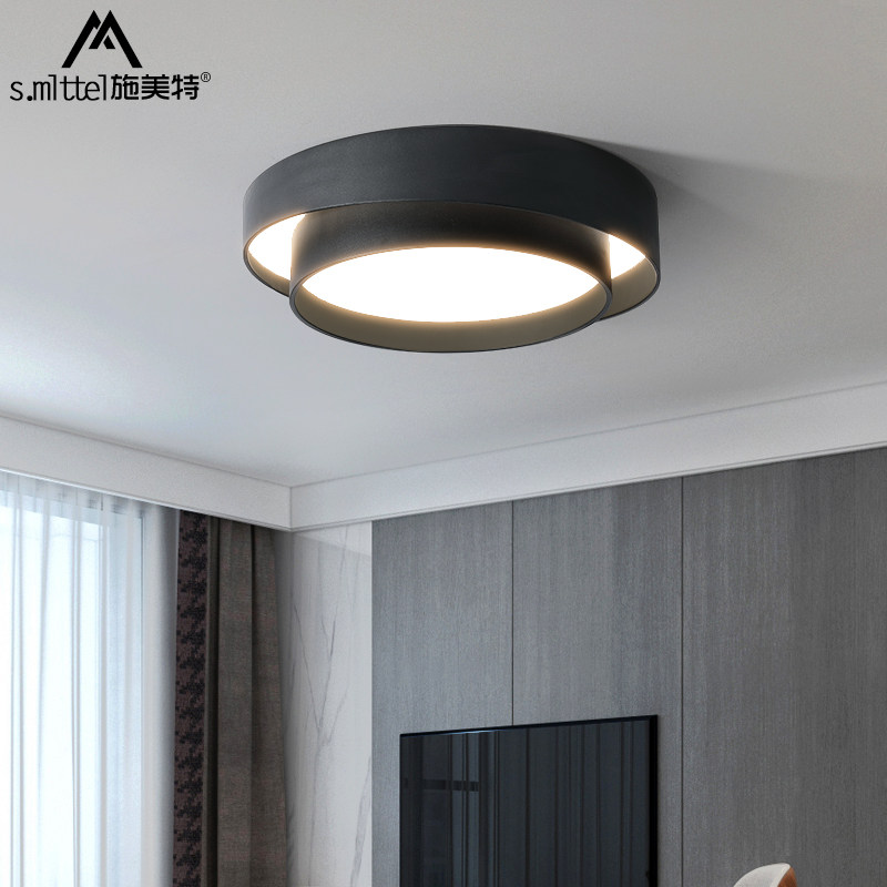 Bedroom Ceiling Lamp Minimalist Modern Master Bedroom Light Creative Personality Round Bookhouse Nordic LED Luminaire