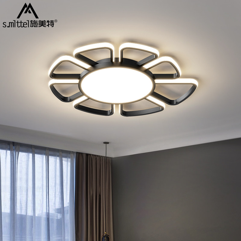 Nordic Bedroom Lamp Modern Minimalist Creative Personality Florid Children Room Lamp Cozy Romantic LED Suction Top Lamp