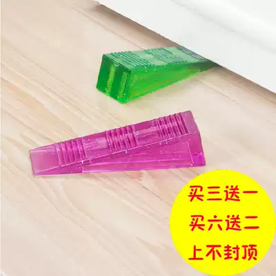Japan KM transparent door stopper, anti-collision, anti-wind door stopper, door stopper, rubber door stopper, top stopper, door stopper, creative door wedge