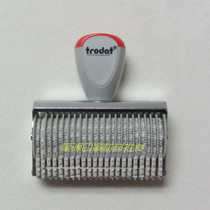 Trodat Trodat 15322 number runner seal 3mm22 digits 0-9 digits adjustable commodity code Batch number seal