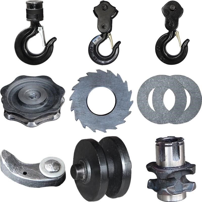 Tool shaft friction plate Gear Small shell Hand pull crane accessories Daquan Auto repair crane hoist wheel lifting