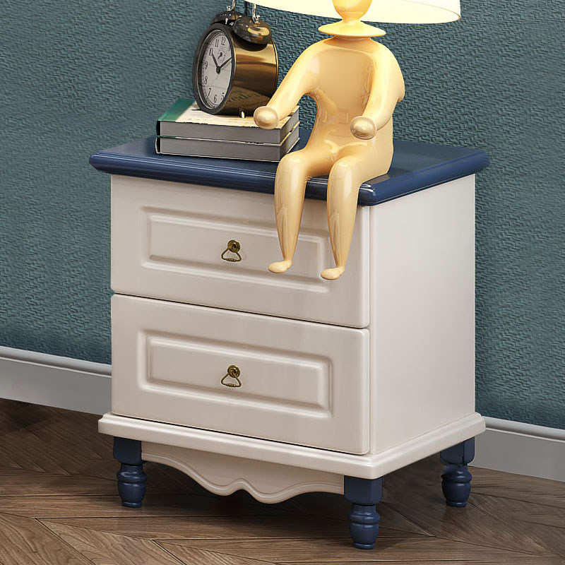 New bedside table mini household storage simple modern bedroom bedside table solid wood children's small storage cabinet
