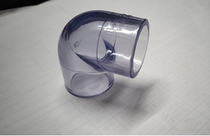 Transparent UPVC elbow transparent pipe fittings national standard American standard PVC transparent elbow 20 25 32 40 50 63 75