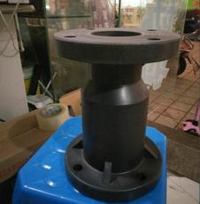 Клапан обратный upvc rpp法兰止回阀法兰止回阀立装球型止回阀 dn25 32