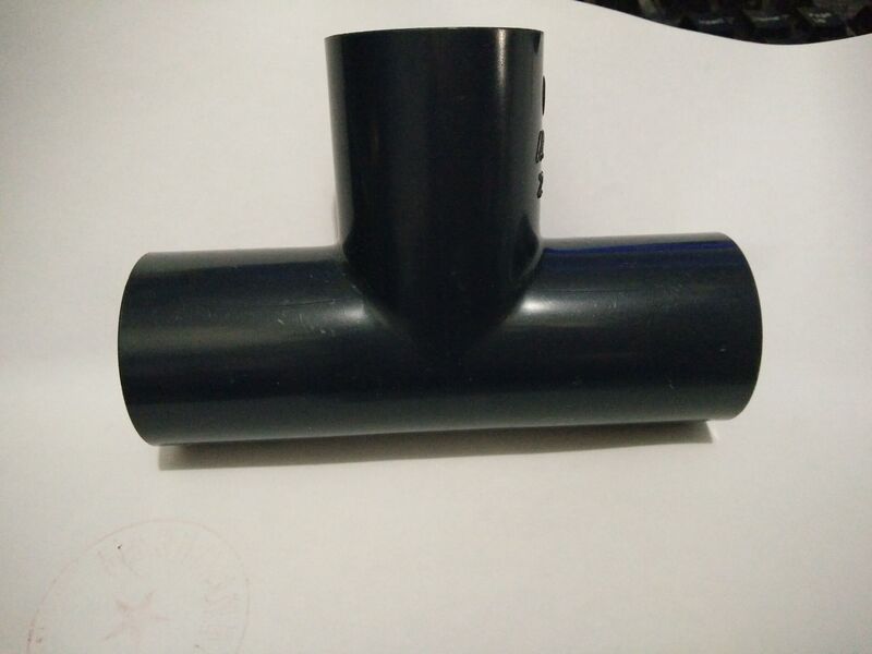 Av Ultrapure Overhearch Tee Clean-Pvc Tee Asahi Tee Asahi Ultrapure Water Tee Hp-Pvc Tee