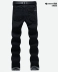 Qi Hong winter new black sanded jeans nam phiên bản Hàn Quốc của giới trẻ tự tu luyện căng chân thon gọn quần áo thể thao Quần jean