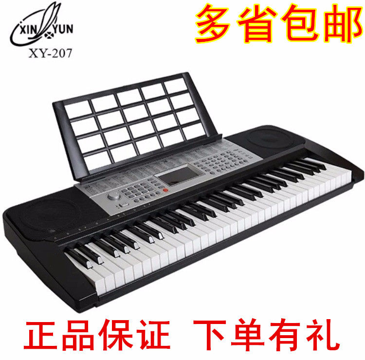 New rhyme 207 electronic violin 61 keys XY207 imitation piano keys Professional teaching to play adult children beginnings