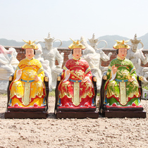 Sanxiao Empress Statue 1 3 meters high Sanxiao Fairy Three immortals Taishan grandmother Bixia Yuanjun Resin FRP