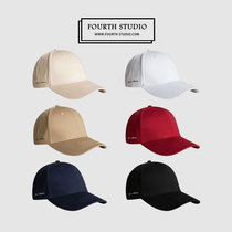 Uncle Hu stubble small letter baseball cap men and women couples classic Wild shade cap cap autumn and winter hard top hat tide tide