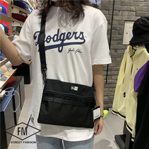 Korean counter new ERA new ERA summer new front label logo zipper oblique cross shoulder bag
