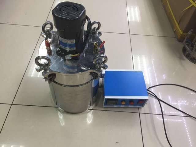 1-20 liters stainless steel heating stirring point gum barrel with heating glue point glue barrel motor stirring point gum barrel