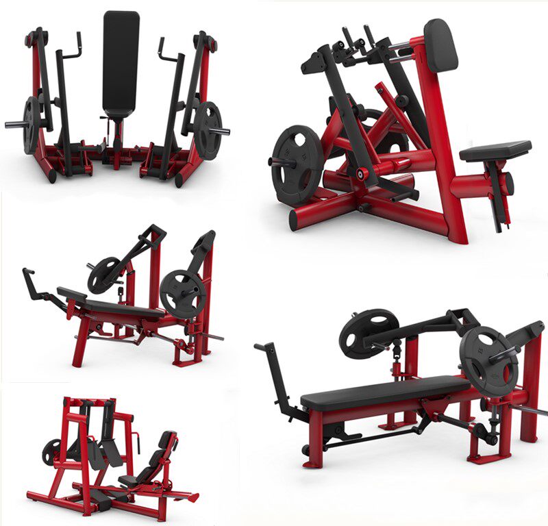 Fitness equipment Maintenance-free GYM80 private teaching studio Strength high pull rowing chest push shoulder back pedaling trainer
