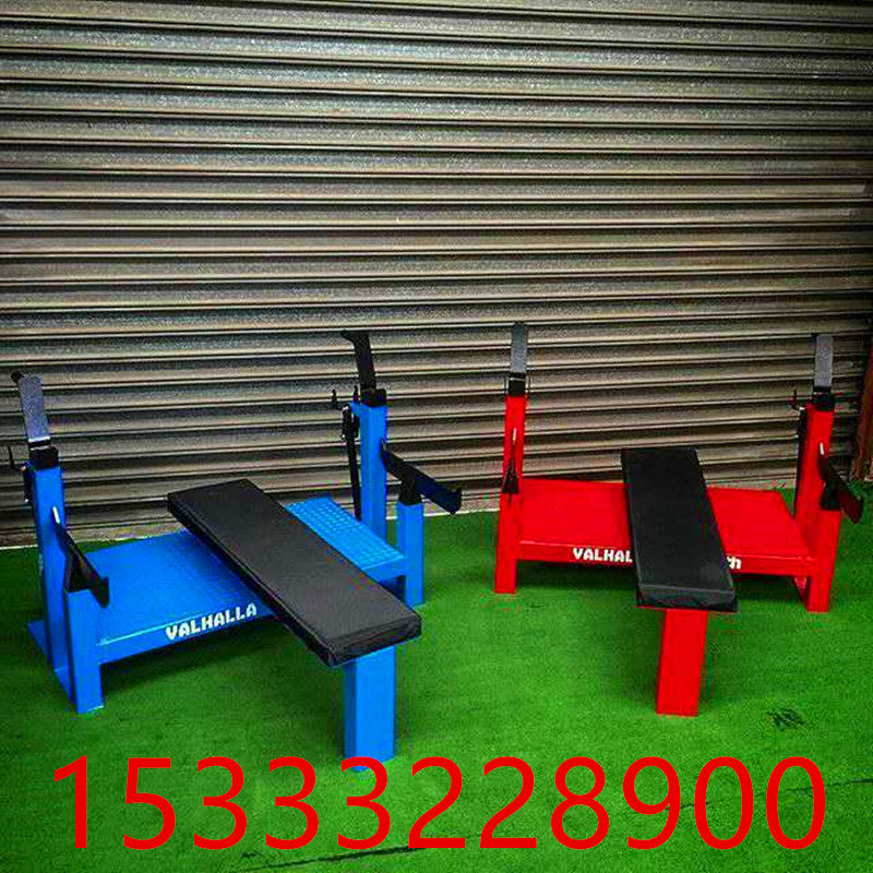 Flat sleeper hard-pull weightlifting bed barbell rack gym commercial private education studio competition special bed push bed
