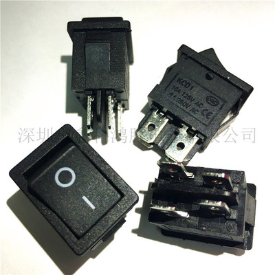 Ship type switch power switch KCD-014 double row four feet 2 gears 21*15