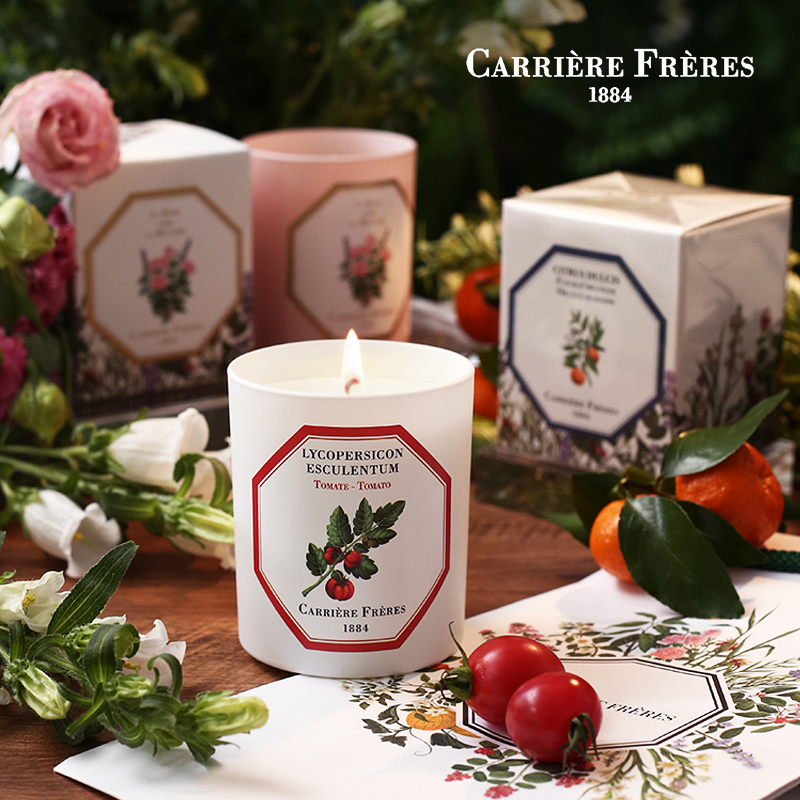 Carriere freres French botanist CF scented candle Tanabata birthday gift essential oil fragrance