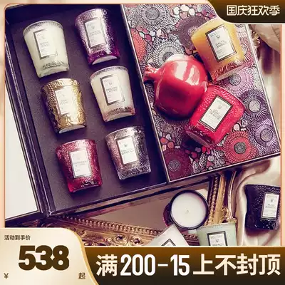 voluspa aromatherapy candle gift box holiday birthday high-end gift set wedding Christmas companion gift