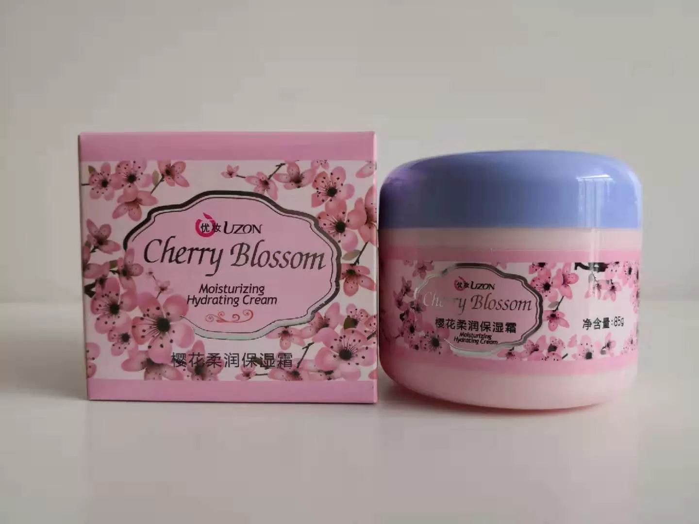 UZON You Makeup Cherry Blossom Soft Moisturizing Cream Khóa nước Kem dưỡng ẩm Dưỡng ẩm cho sinh viên Unisex No-face Cream Chính hãng - Kem dưỡng da