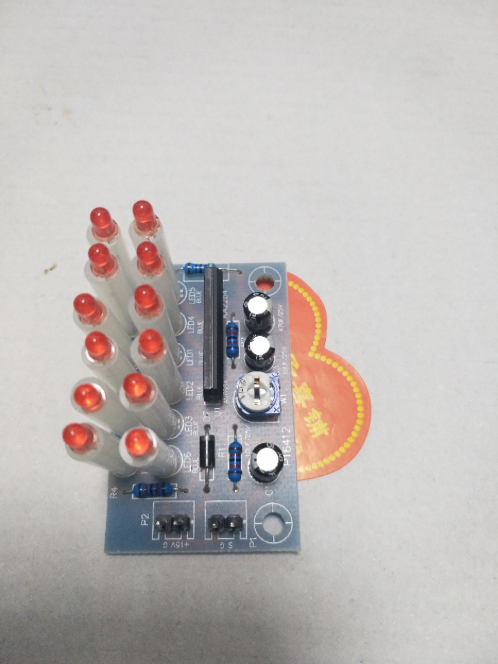 5-segment 12LED Audio Level Indicator Volume Level Indicator AN6884 module replaces KA2284 mono