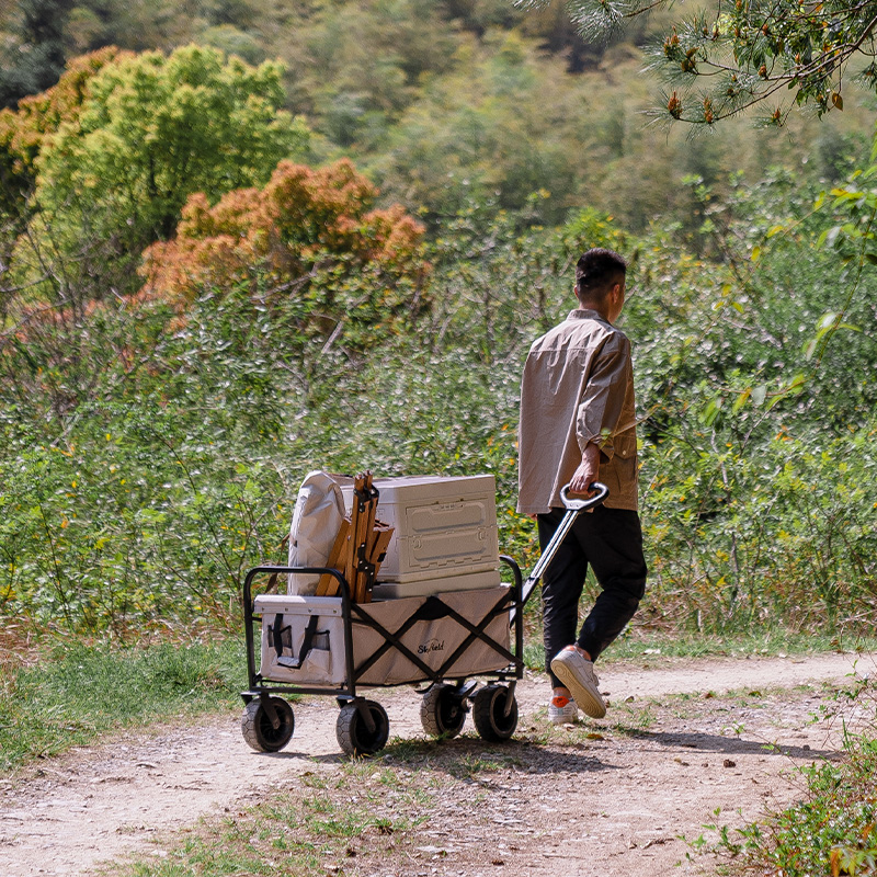 Skyfield Shigo Fly Camping Village Outdoor Pushchair Camping Can Fold Transport Vehicle Camping Gear Truck
