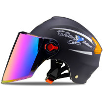 Jun Haurong Electric Car Helmet Summer Sun Protection Four Seasons Universal section for men and women electric battery car riding safety helmet semi-helmets