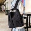 Backpack for men and women casual simple style sports travel backpack student school bag large capacity lightweight waterproof backpack