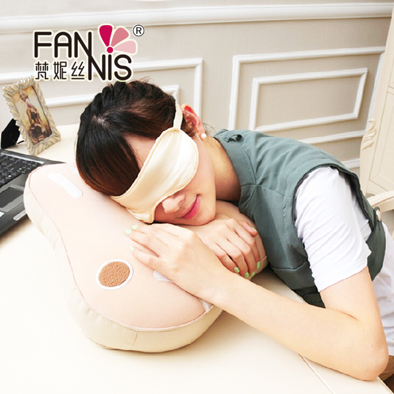 Papa student nap pillow waist cushion cute home pillow personality pillow Japanese nap spring and summer office