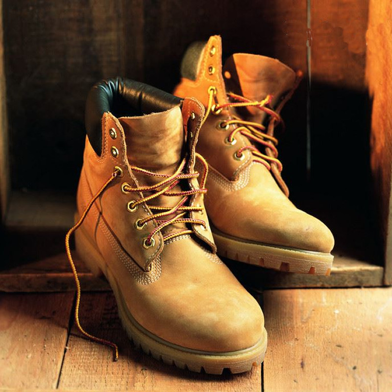 Rhubarb boots men can't kick waterproof high shoes lovers martin boots winter men's boots short boots tooling boots 10061