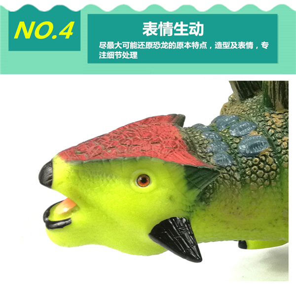 Zhongjie Soft Keo Mô hình khủng long Mô phỏng Jurassic Nhựa Lớn Nine Dragon Baotou Dragon Tyrannosaurus Boy Toy - Đồ chơi gia đình đồ chơi mini