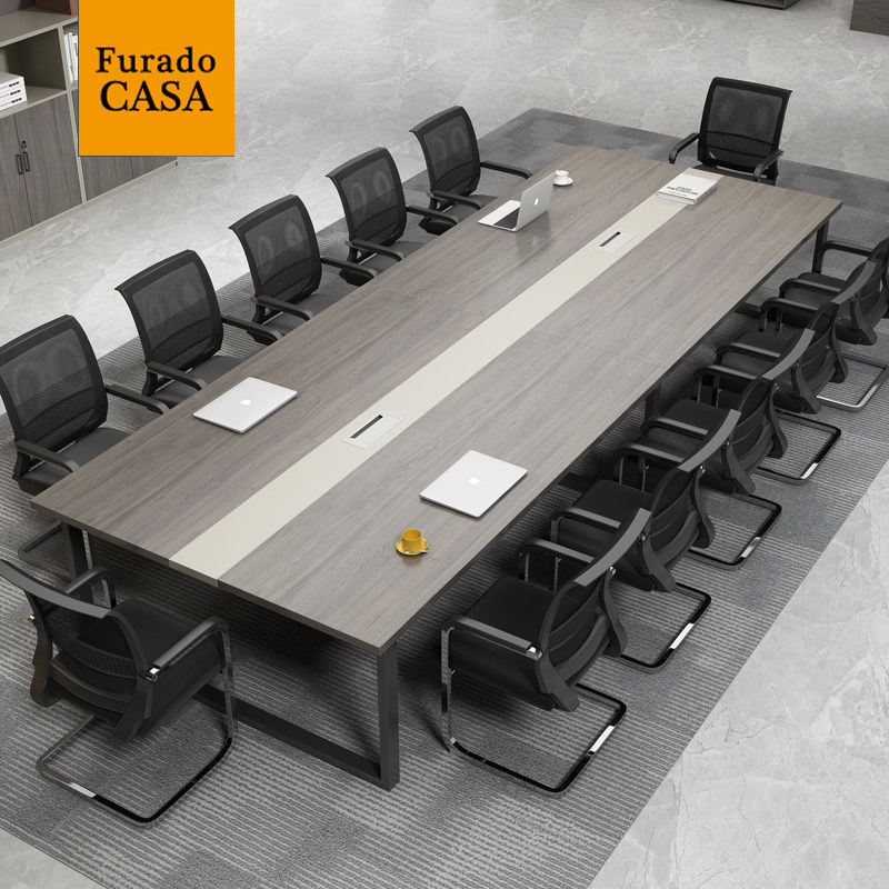 Conference table and chair combination long desk training table negotiation table work desk long table small simple modern furniture