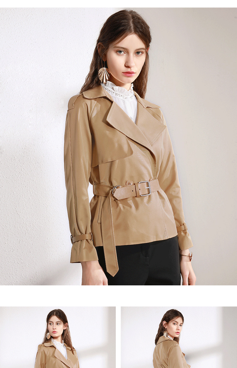 Trench pour femme BETU   en Polyester - Ref 3225713 Image 18