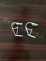 Greenhouse sunshade accessories cross connection card external sunshade accessories aluminum alloy steel pipe push rod chuck drive card