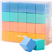 Deli mathematics geometry teaching aids set first grade three-dimensional graphics learning aids cuboid cube teaching aids