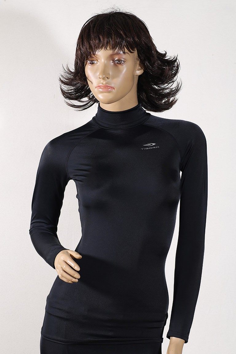 Foreign trade Japanese single TIGORA men's and women's thin long-sleeved golf sunscreen tight T-shirt bottoming shirt gradient compression clothing