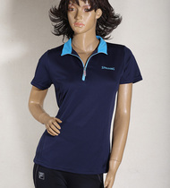 Foreign trade day single womens half-zipper short-sleeved quick-drying casual sports T-shirt pullover running fitness sweating not close-fitting