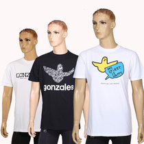 Foreign trade day single American skateboard short-sleeved T-shirt non-mainstream male cotton sweat-absorbing casual jumper half-sleeve sweater